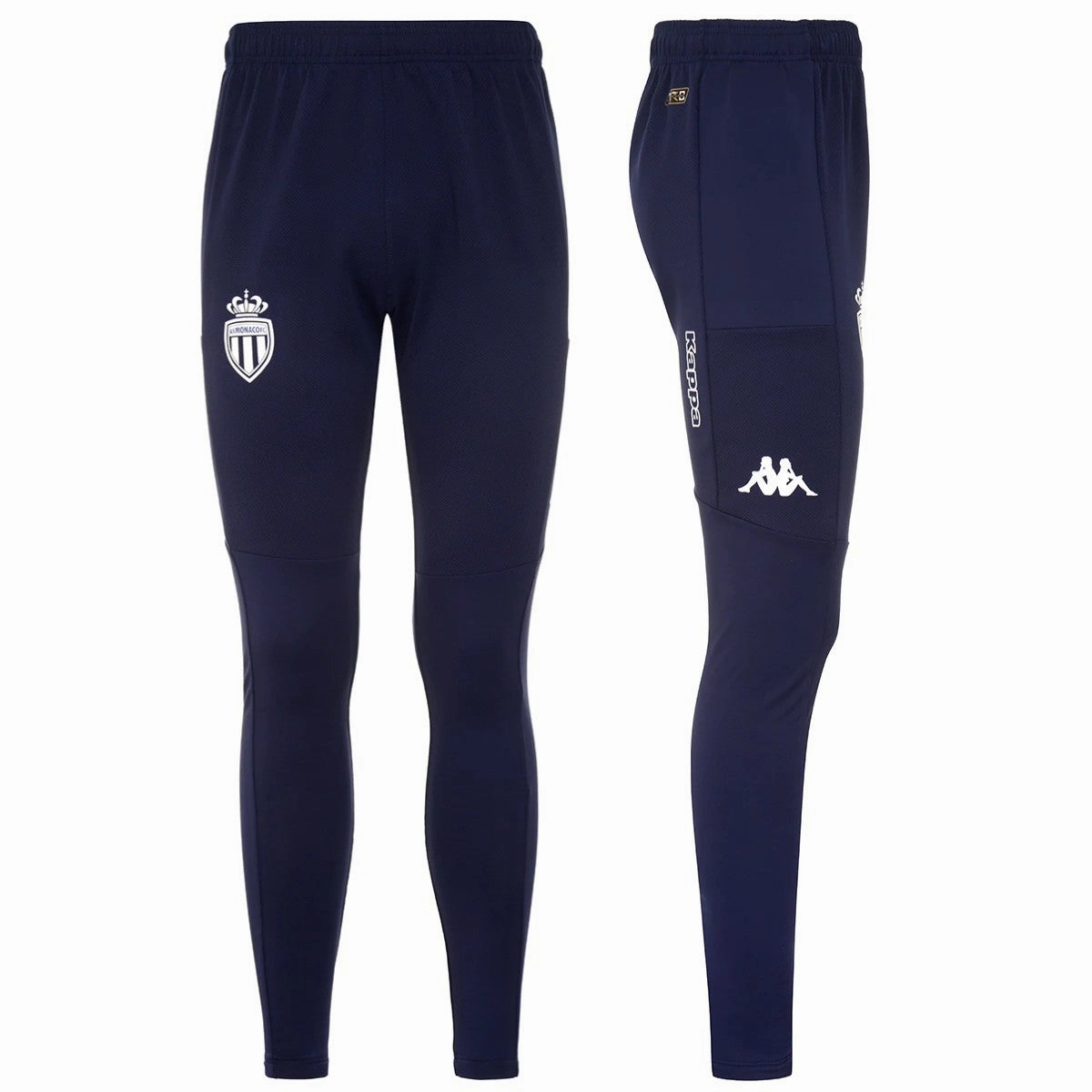 FrictionReduced Lining AS Monaco yellow training technical Soccer tracksuit 2021/22 - Kappa