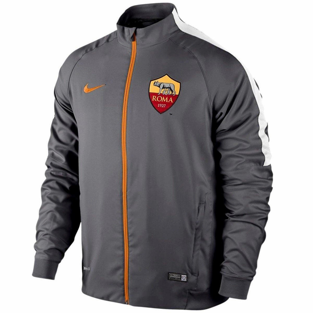 As Roma Grey Presentation Soccer Tracksuit 2015 - Nike Toddler clothing