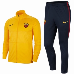 Durable Blends AS Roma training presentation soccer tracksuit 2020 - Nike