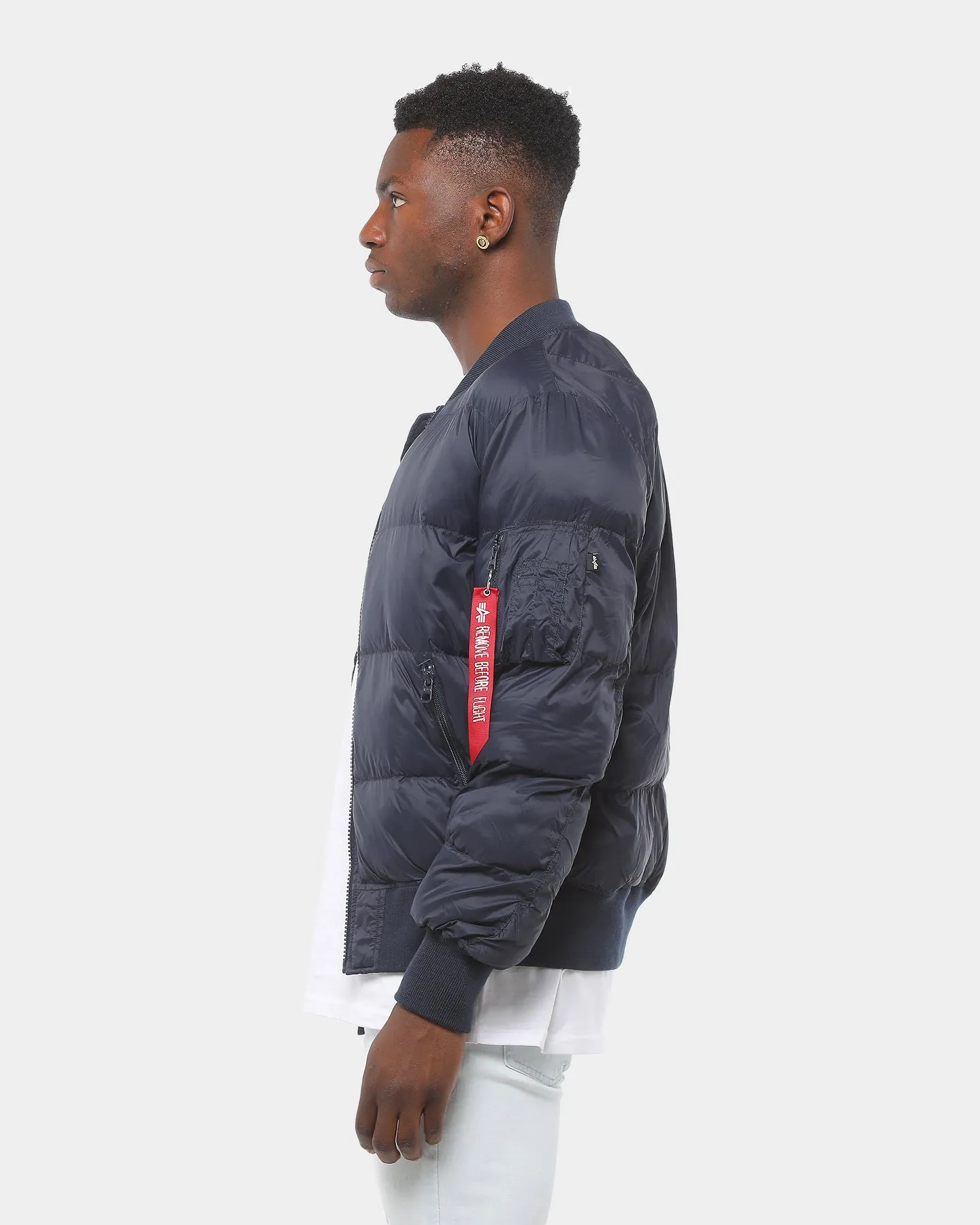 Alpha Industries MA-1 Echo Flight Puffer Jacket Blue Recommendation