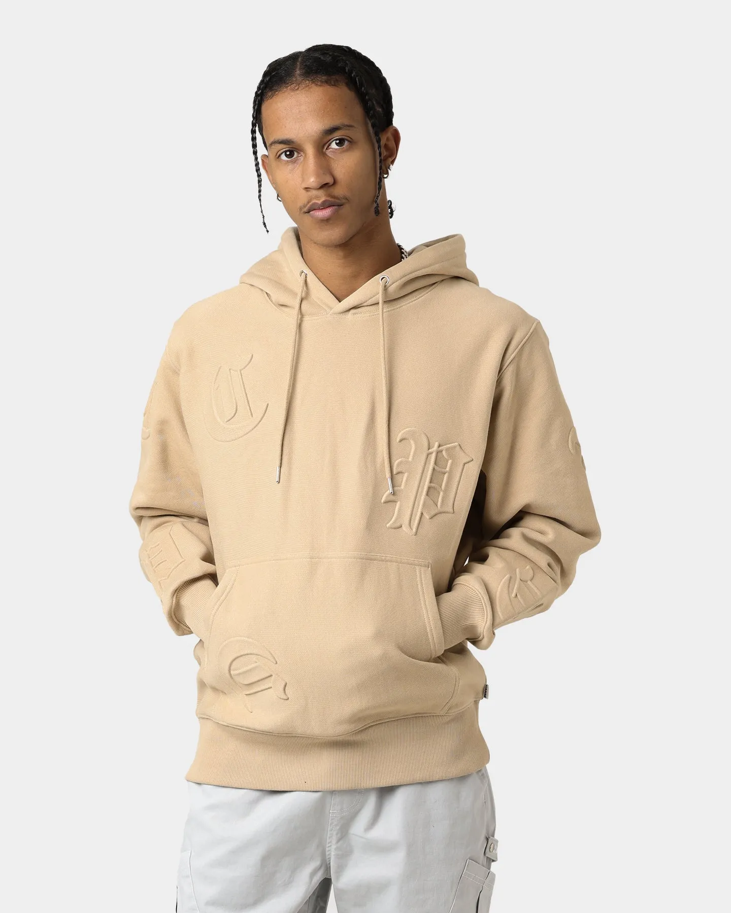 Stock Durable Material Carr?? CP Impression Classic Hoodie Stone