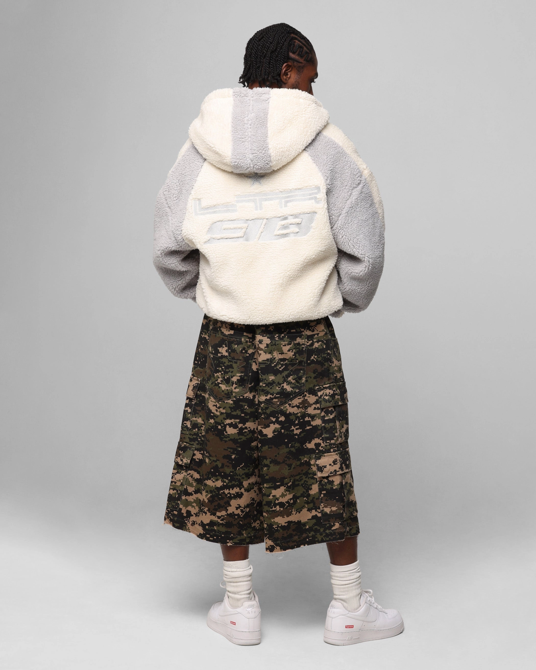 Loiter Speedway Fleece Jacket Stone Strategy Lightweight insulation