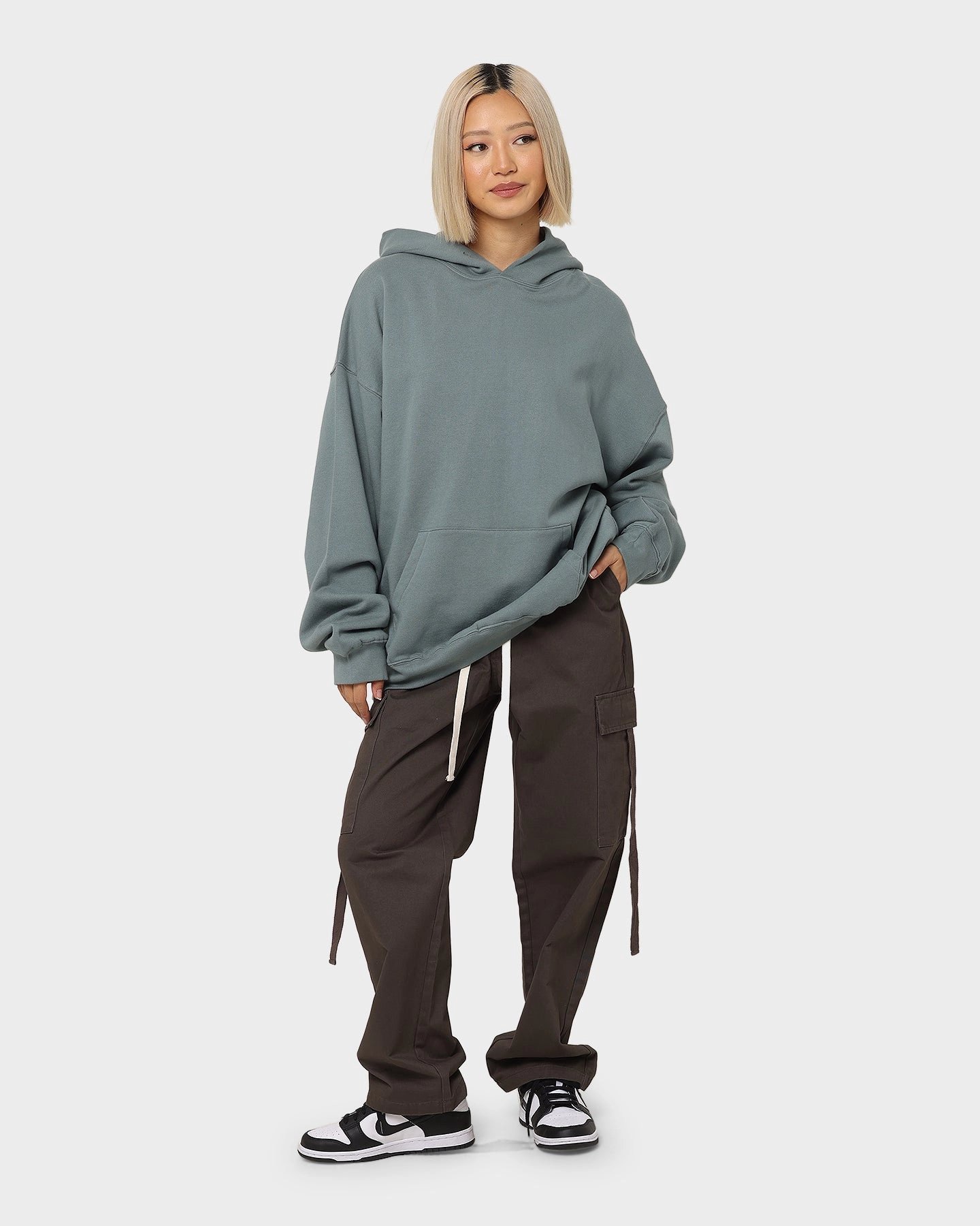 Solution Weekend Vibe MNML Every Day Hoodie Dark Teal