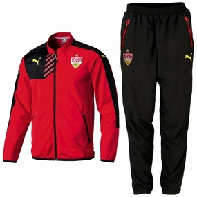 Unisex Activewear Modern Vfb Stuttgart Presentation Soccer Tracksuit 2015/16 - Puma
