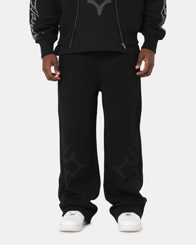 AdjustableDrawstring Ed Hardy Trinity Sweatpants Black