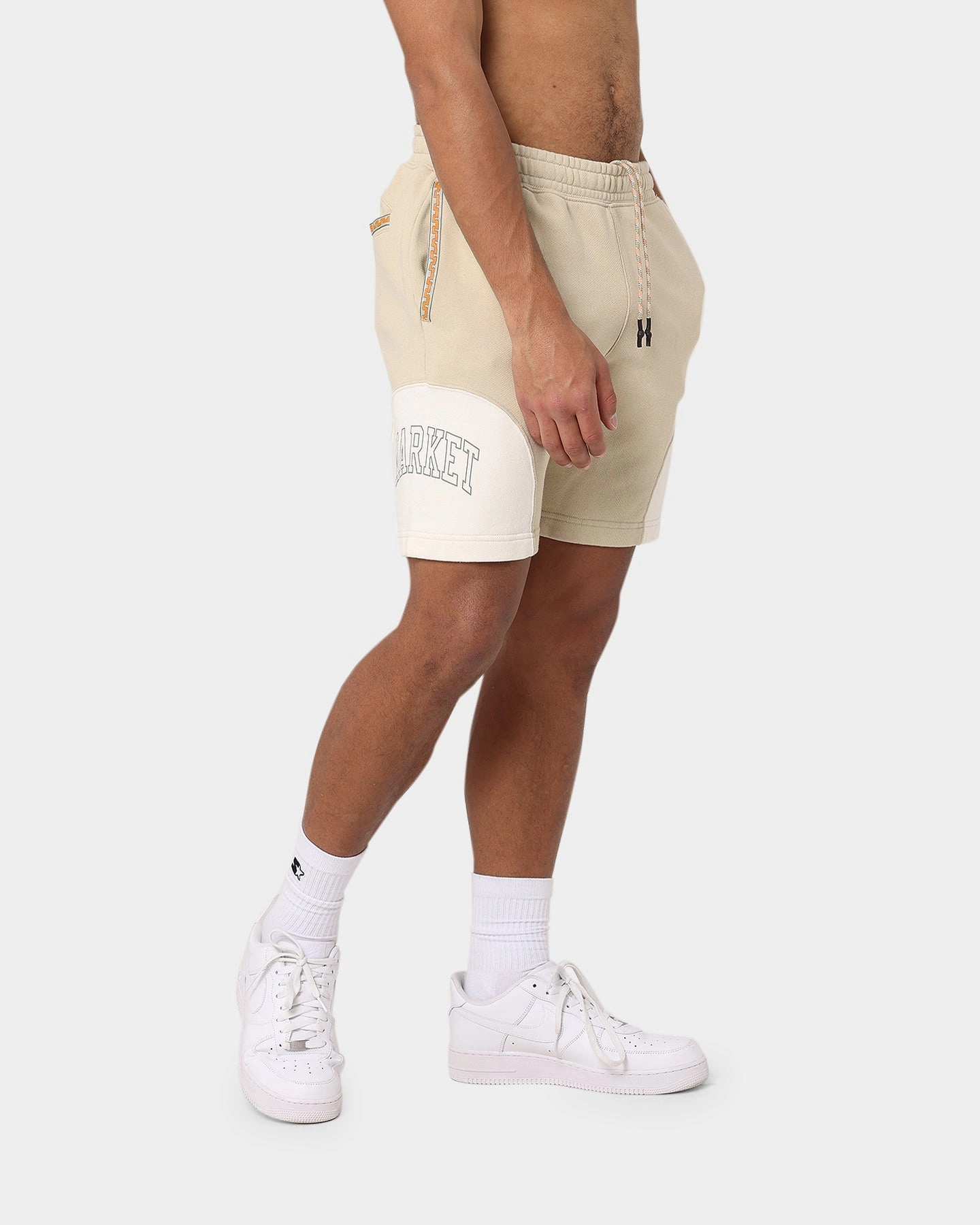 PUMA X MARKET Trek Ready Knit Shorts Putty fall shorts
