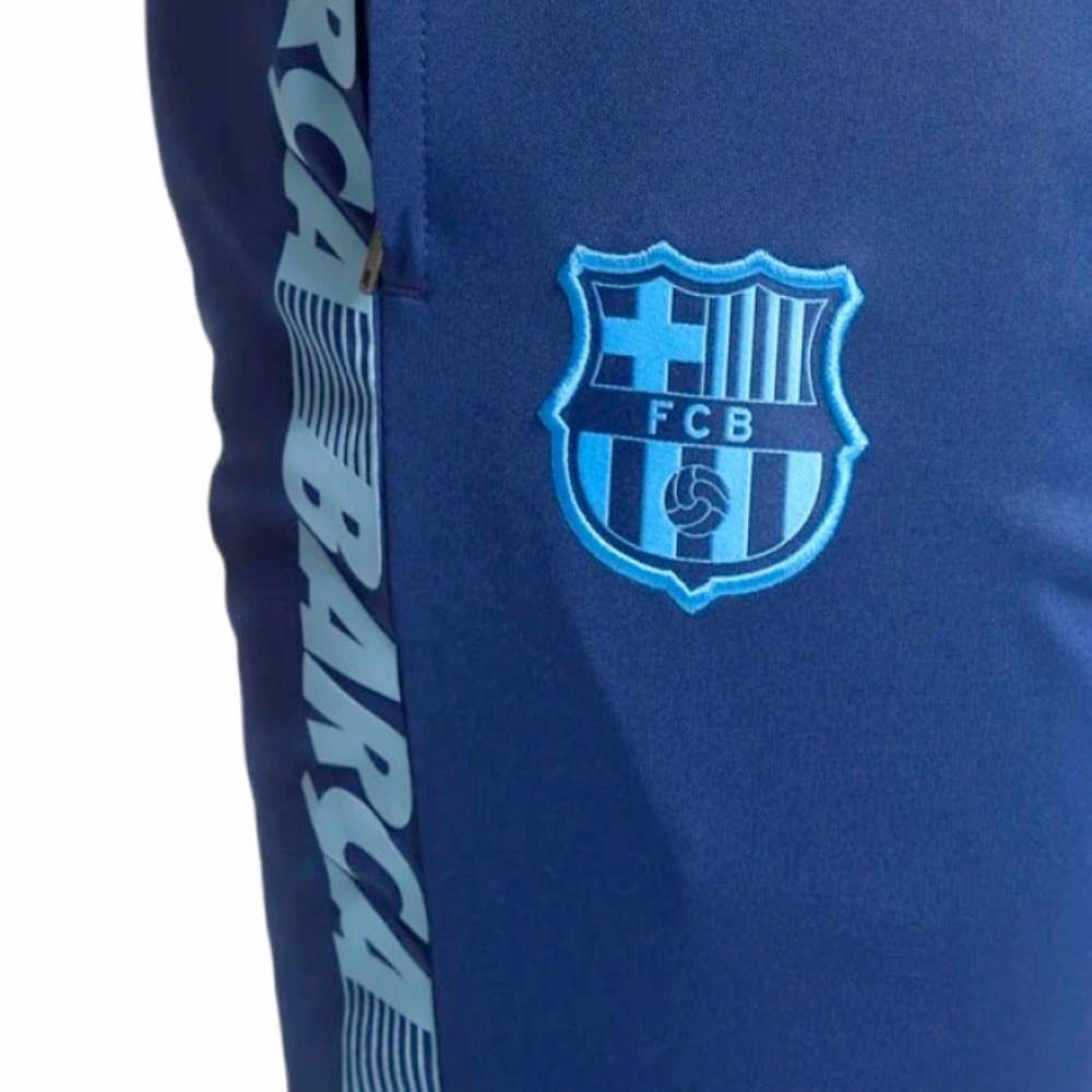 Online Shopping Ring FC Barcelona soccer presentation Tracksuit light blue 2019 - Nike