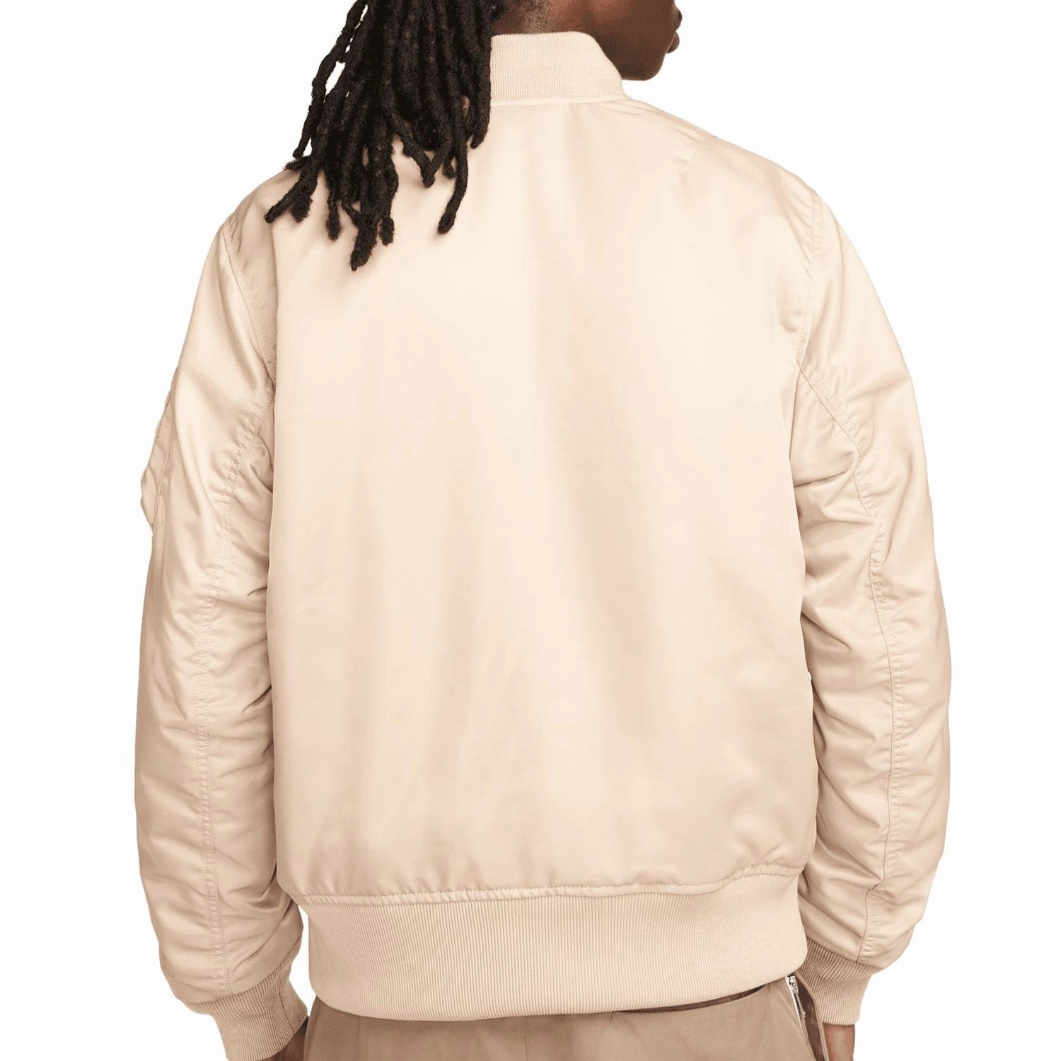 Workout Ready trip FC Barcelona presentation bomber jacket 2023 desert beige - Nike