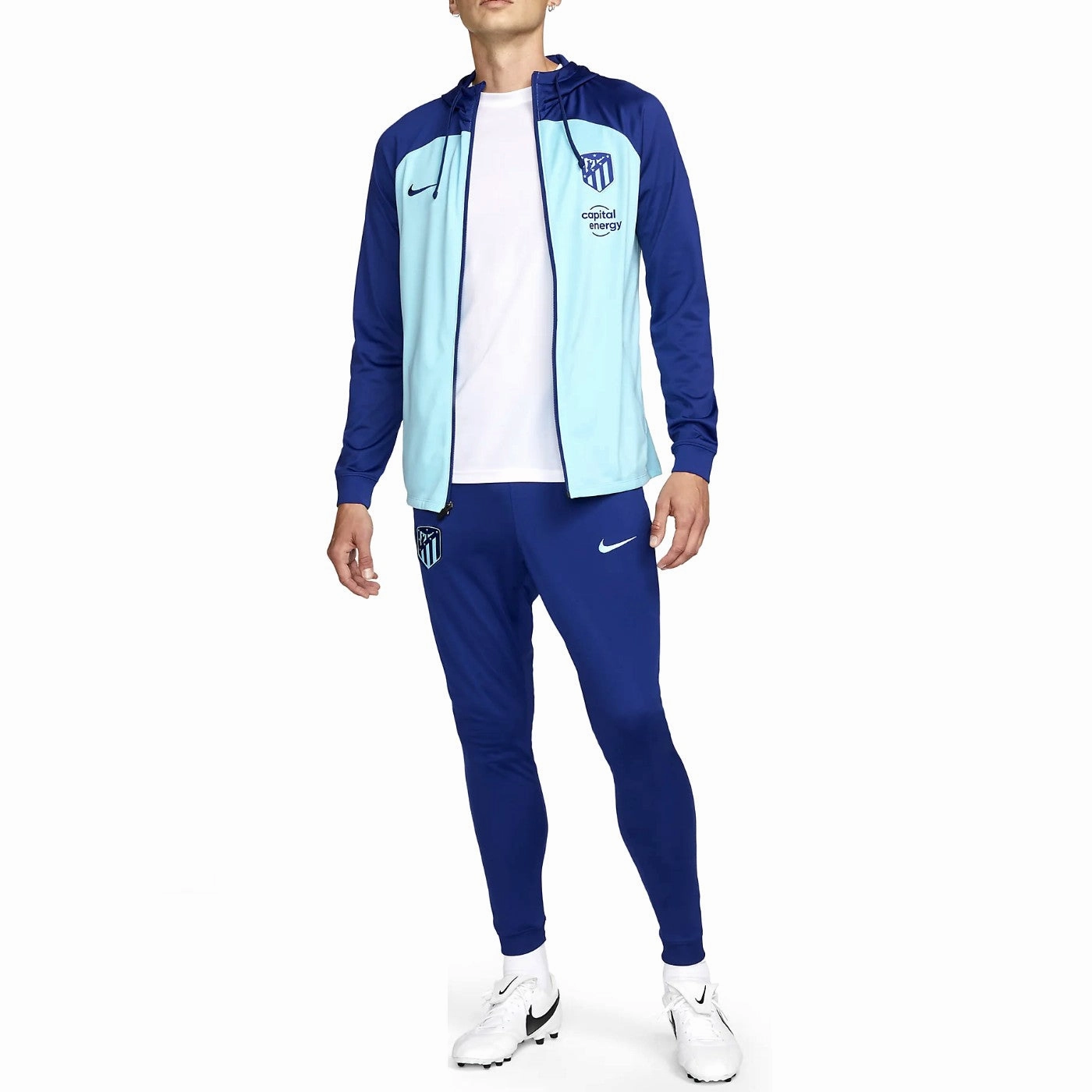 Atletico Madrid hooded training presentation tracksuit 2022/23 - Nike MultiDirectionalMobility fantasy