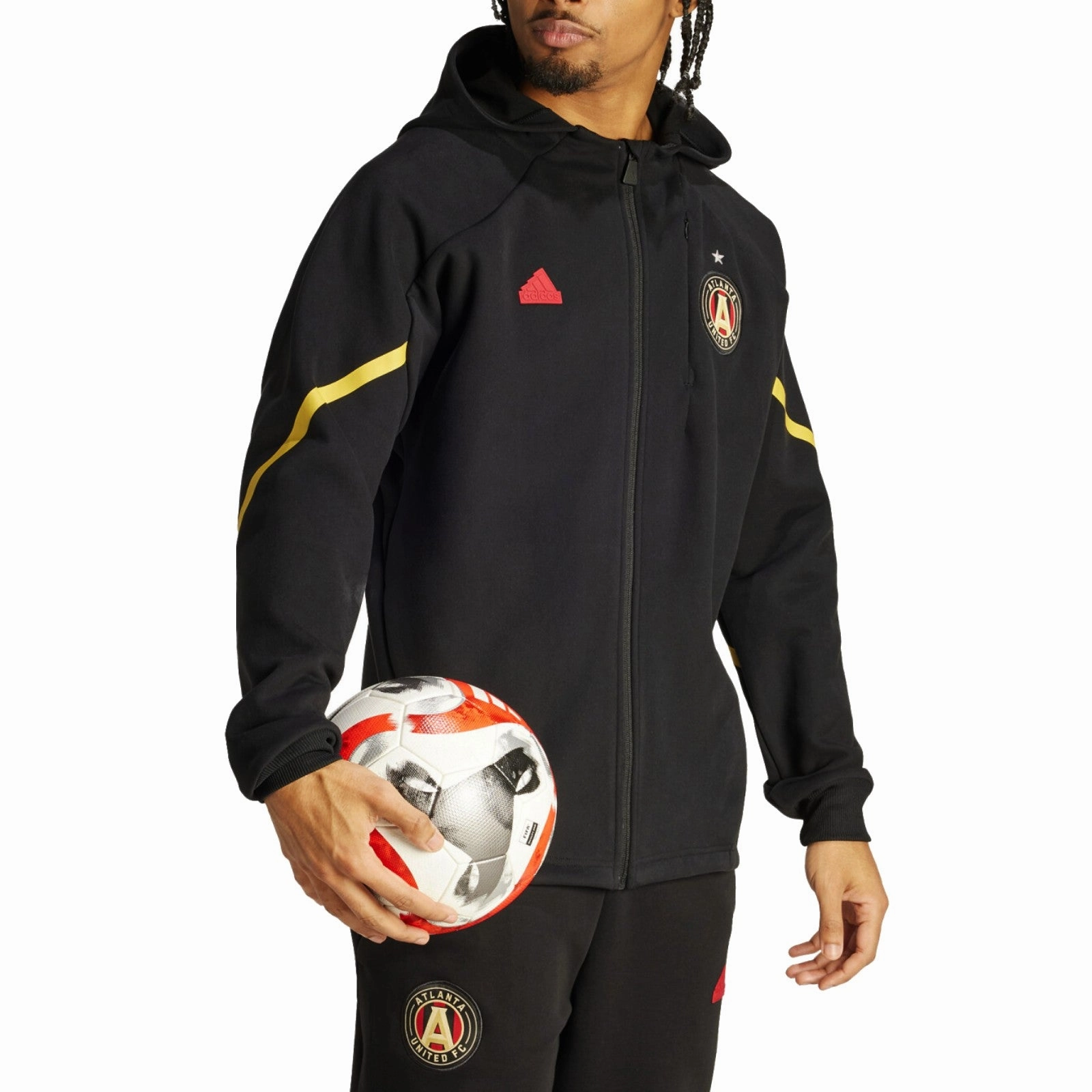 Pendant Practical Comfort Atlanta United pre-match presentation soccer tracksuit 2023/24 - Adidas