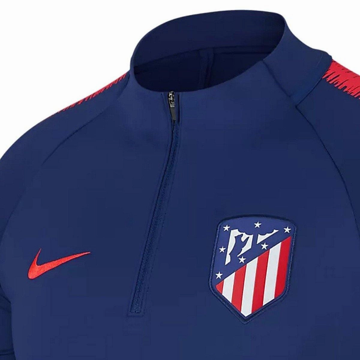 Atletico Madrid Blue Technical Training Soccer Tracksuit 2018/19 - Nike workout wear
