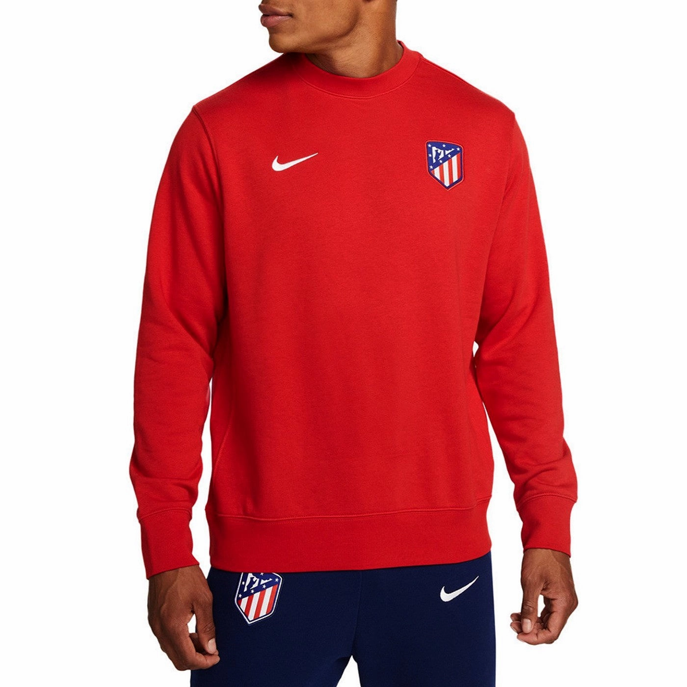 Atletico Madrid Casual Crew cotton tracksuit 2023/24 - Nike buckle venue