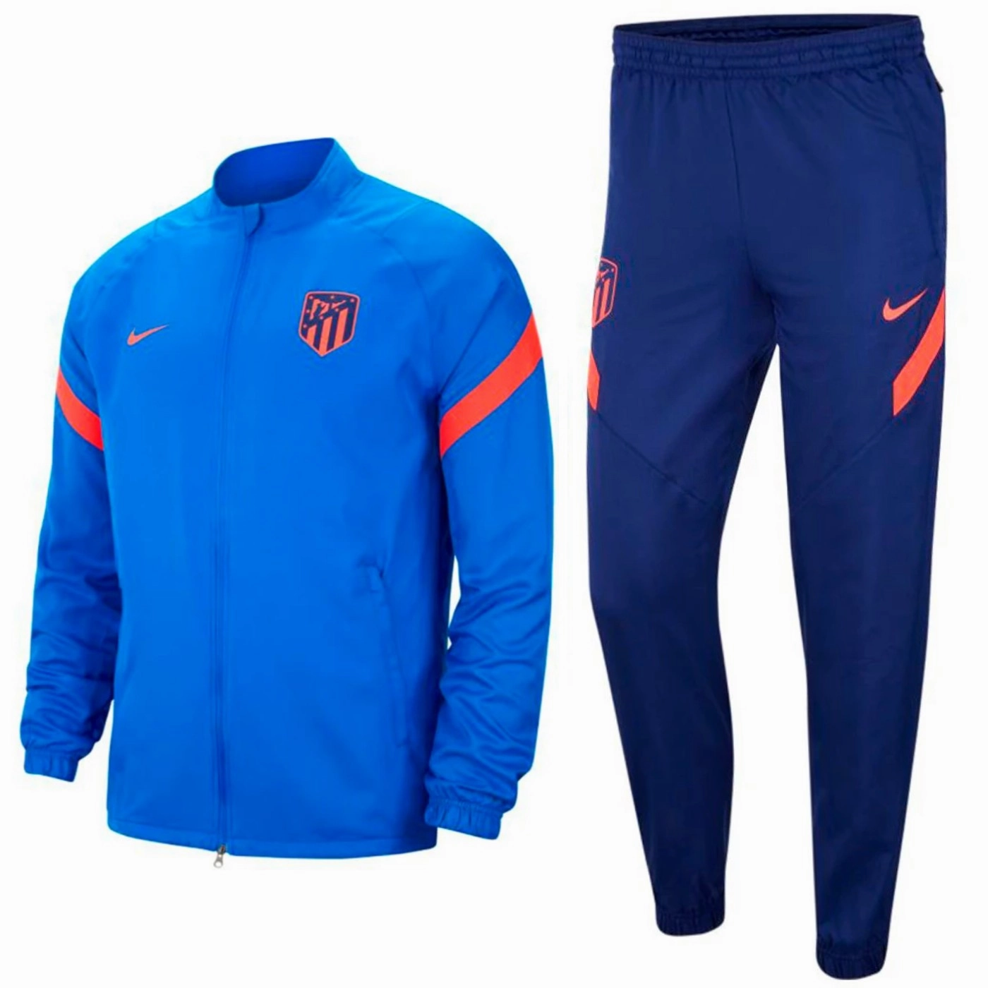 hiking clothes HighCompression Atletico Madrid presentation soccer tracksuit 2021/22 - Nike