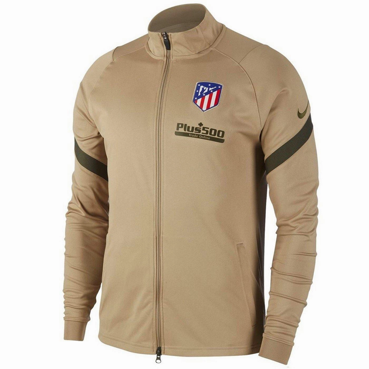 Flexible Midsole Design Exfoliant Atletico Madrid training presentation soccer tracksuit 2020/21 - Nike