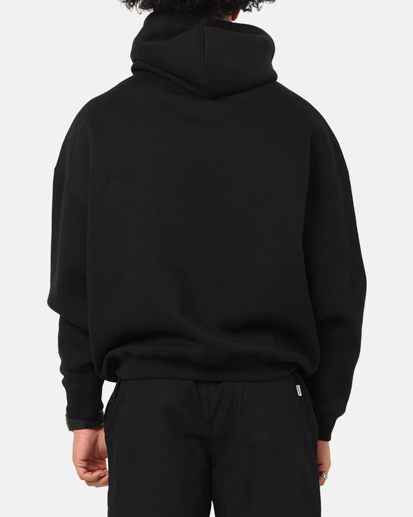 Fleece like Carre Slugger Script Hoodie Black