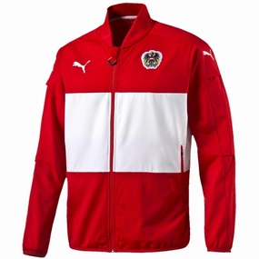 Austria national team presentation Soccer jacket 2016/17 - Puma Up-to-date Everyday Use