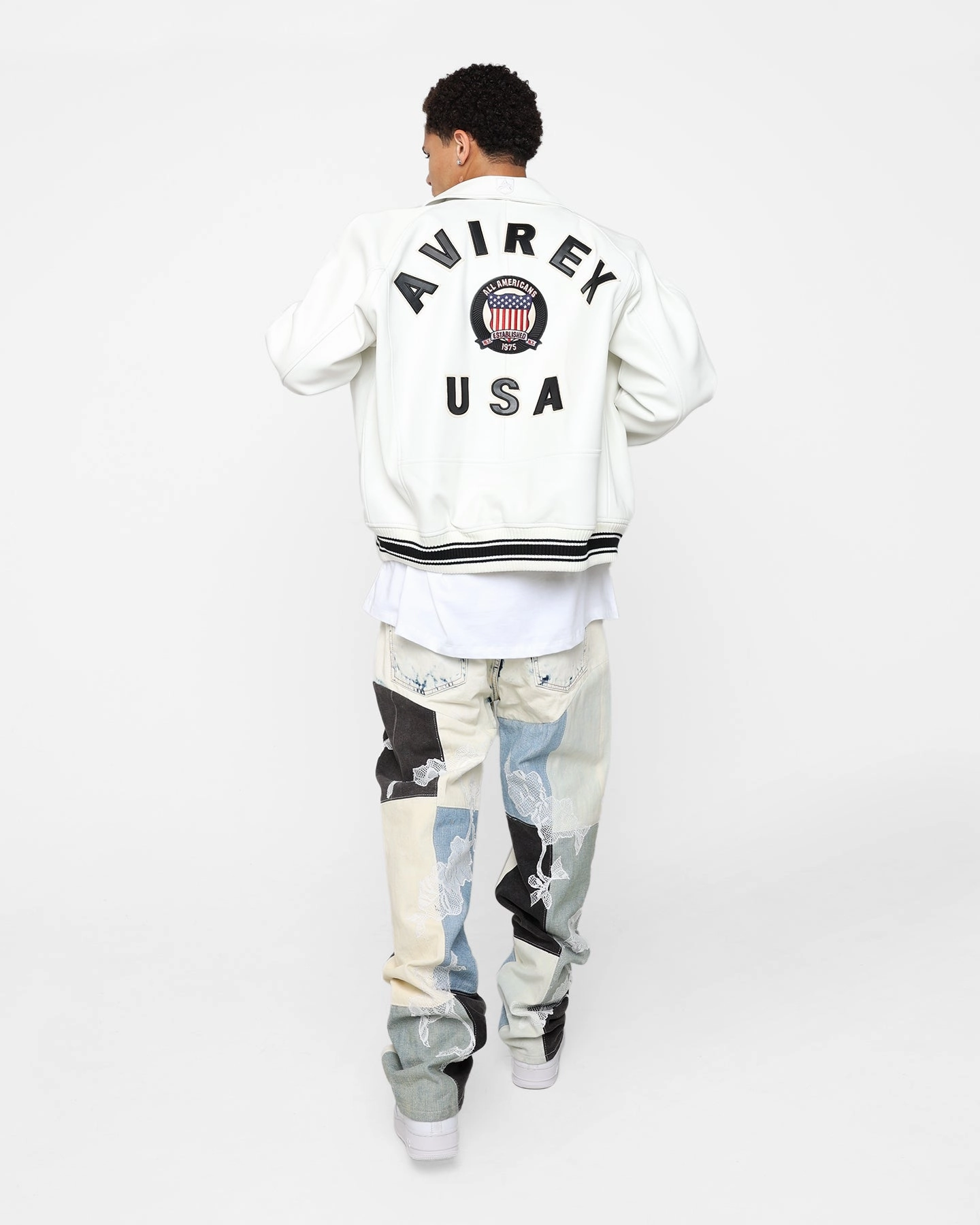 Commuter Ease Avirex Icon Jacket Snow White