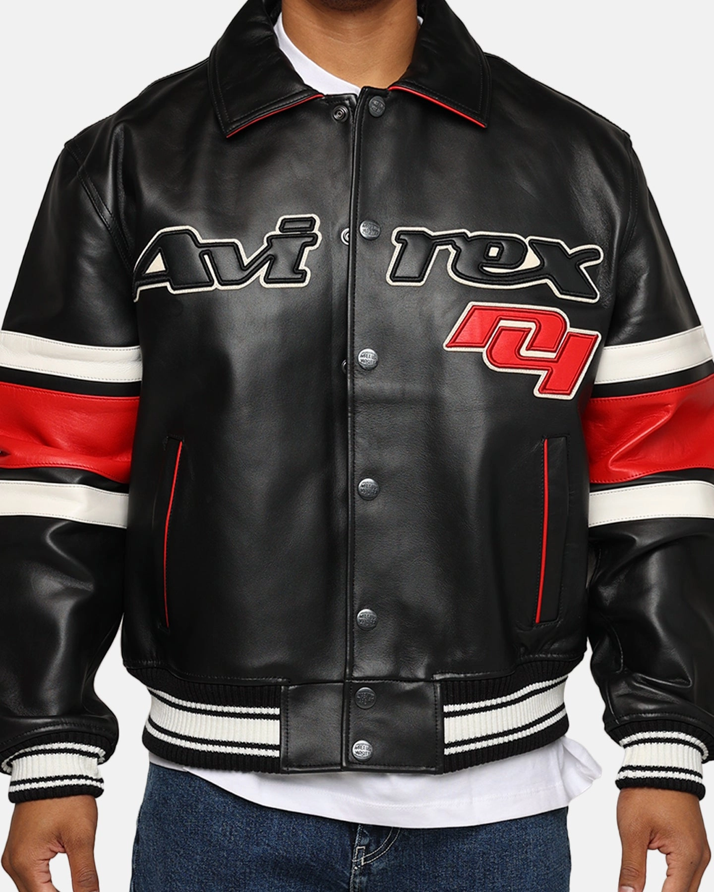 Avirex Legend Jacket Black Lightweight insulation spring outfit