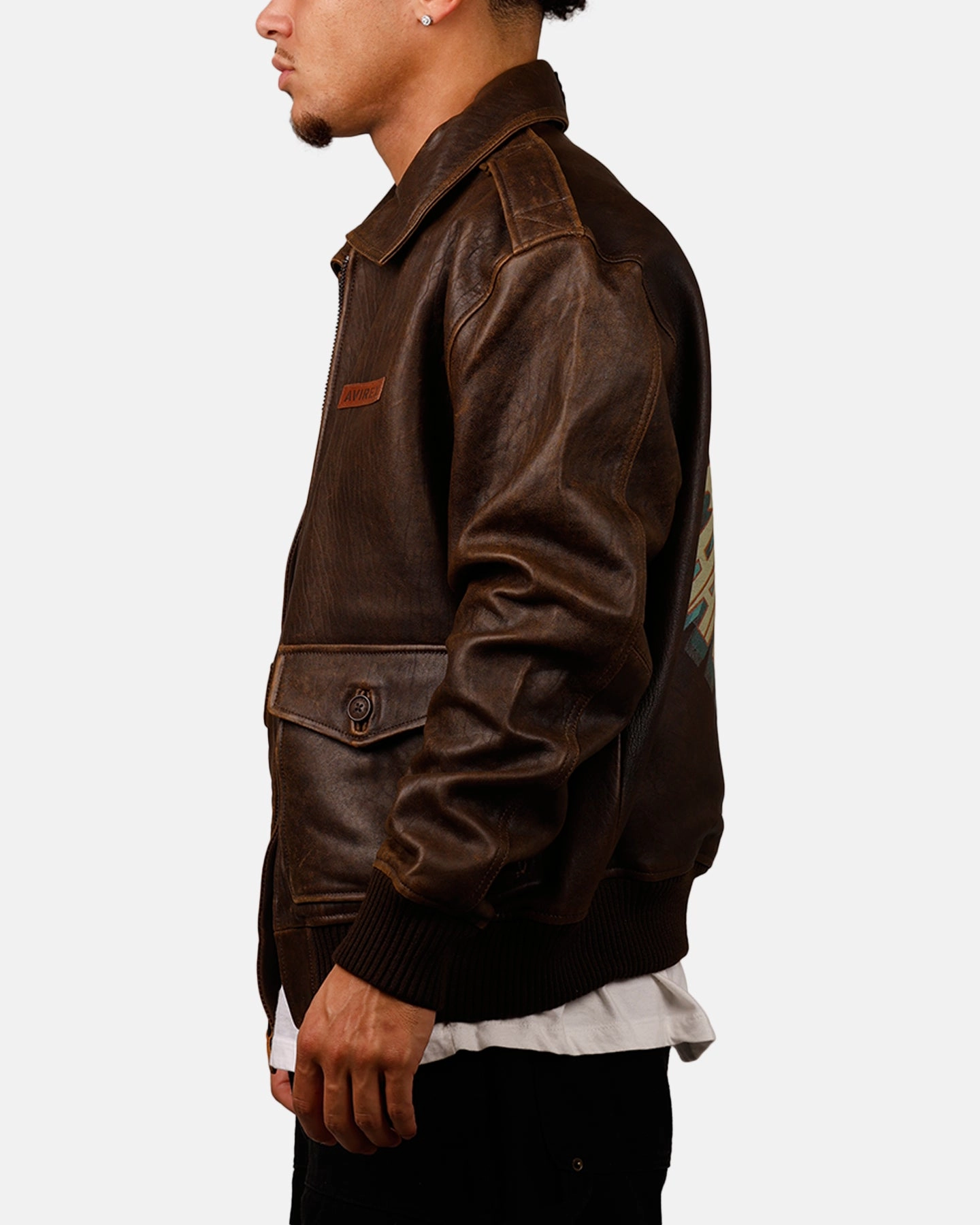 window - shopping Flexible Movement Avirex Sky Charmer Jacket Vintage Brown