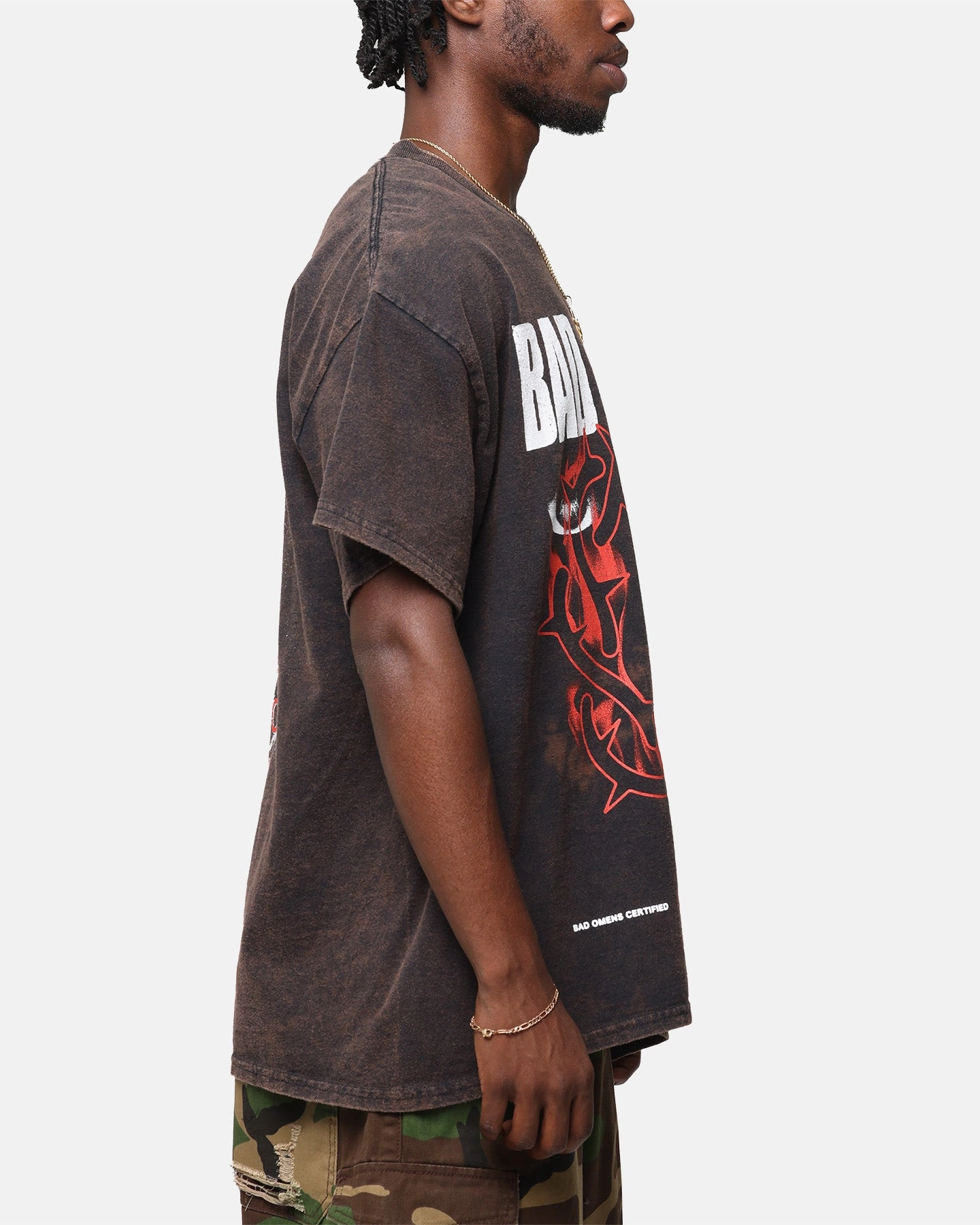 Bad Omens Flame Symbol T-Shirt Black Vintage Easter Festival wear