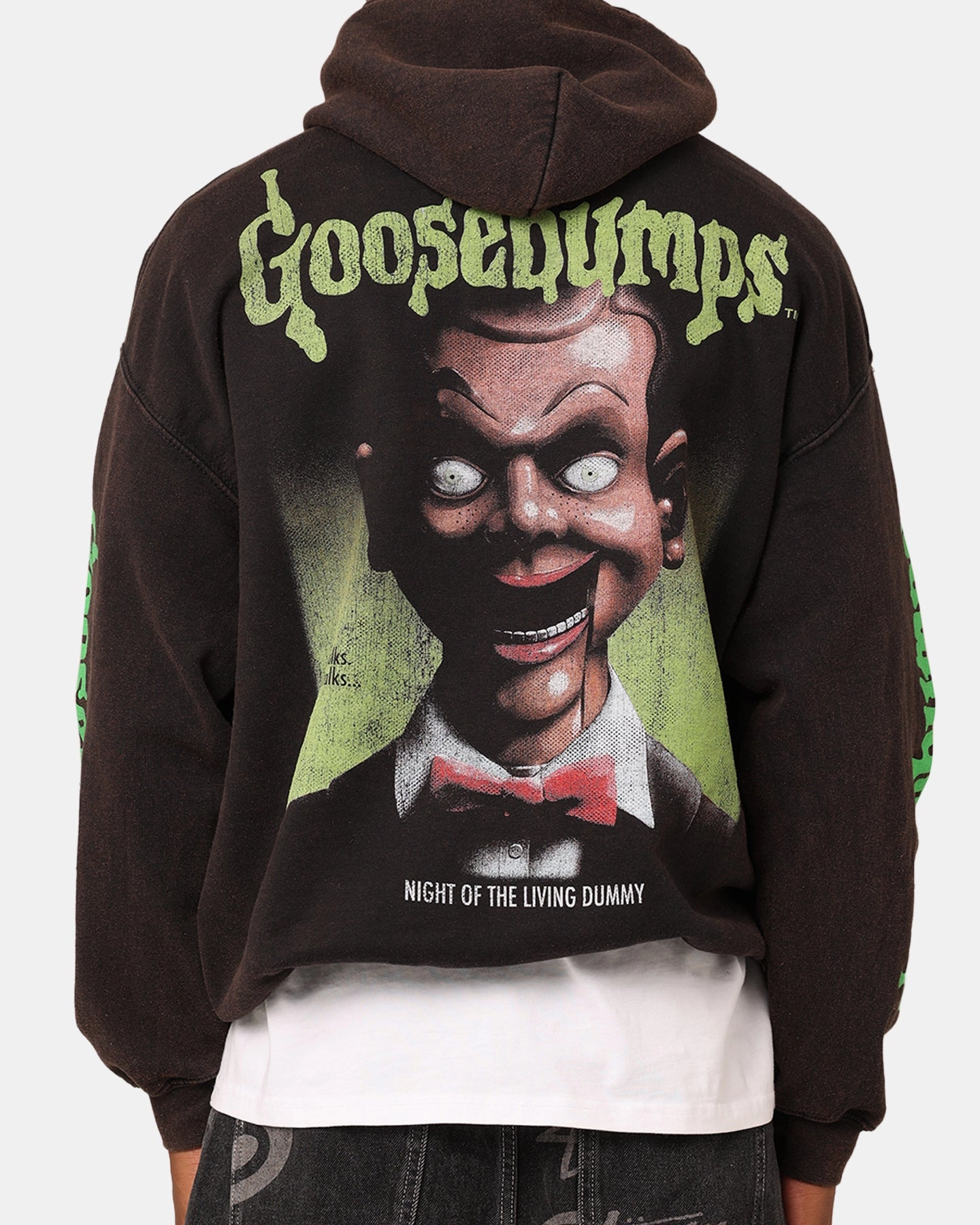 Packable Layer chefs American Thrift X Goosebumps Living Dummy Hoodie Washed Charcoal