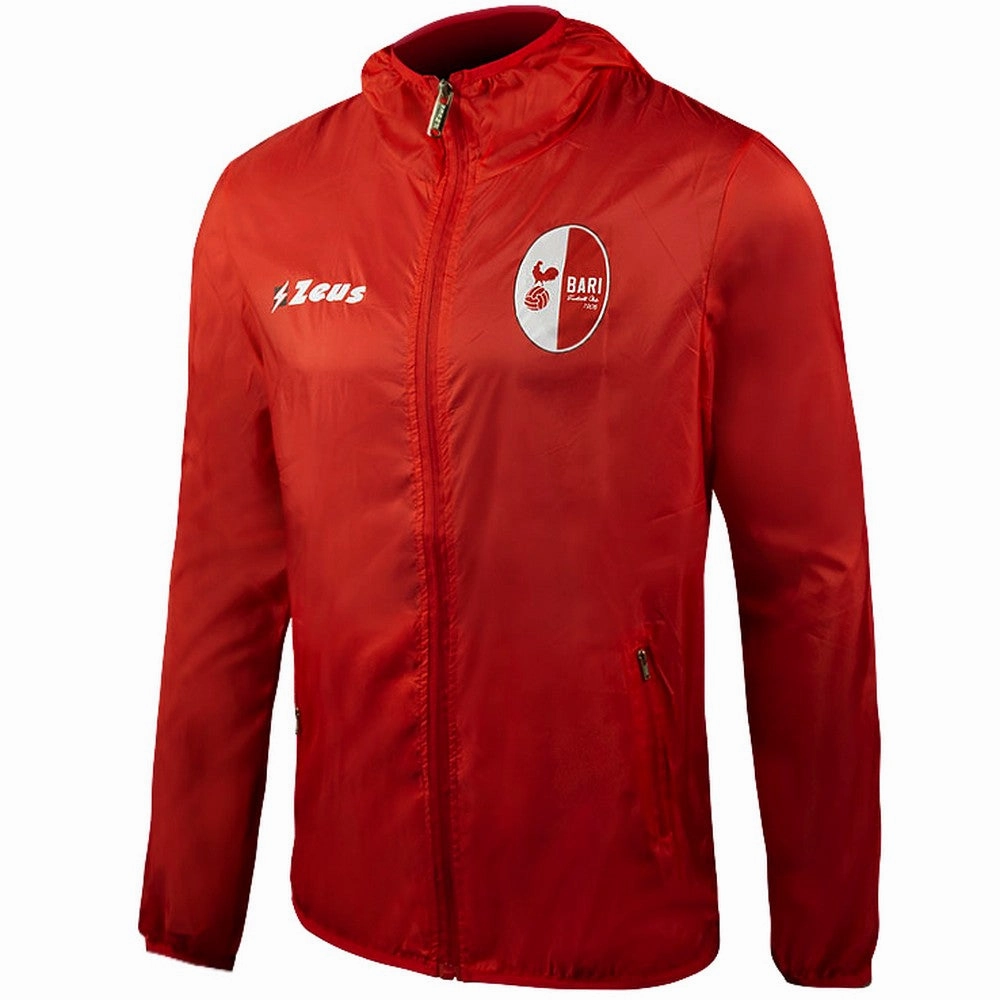 Bari FC Soccer lightweight training rain jacket 2018 - Zeus ChafeResistant Flat Seams Maximum Flex