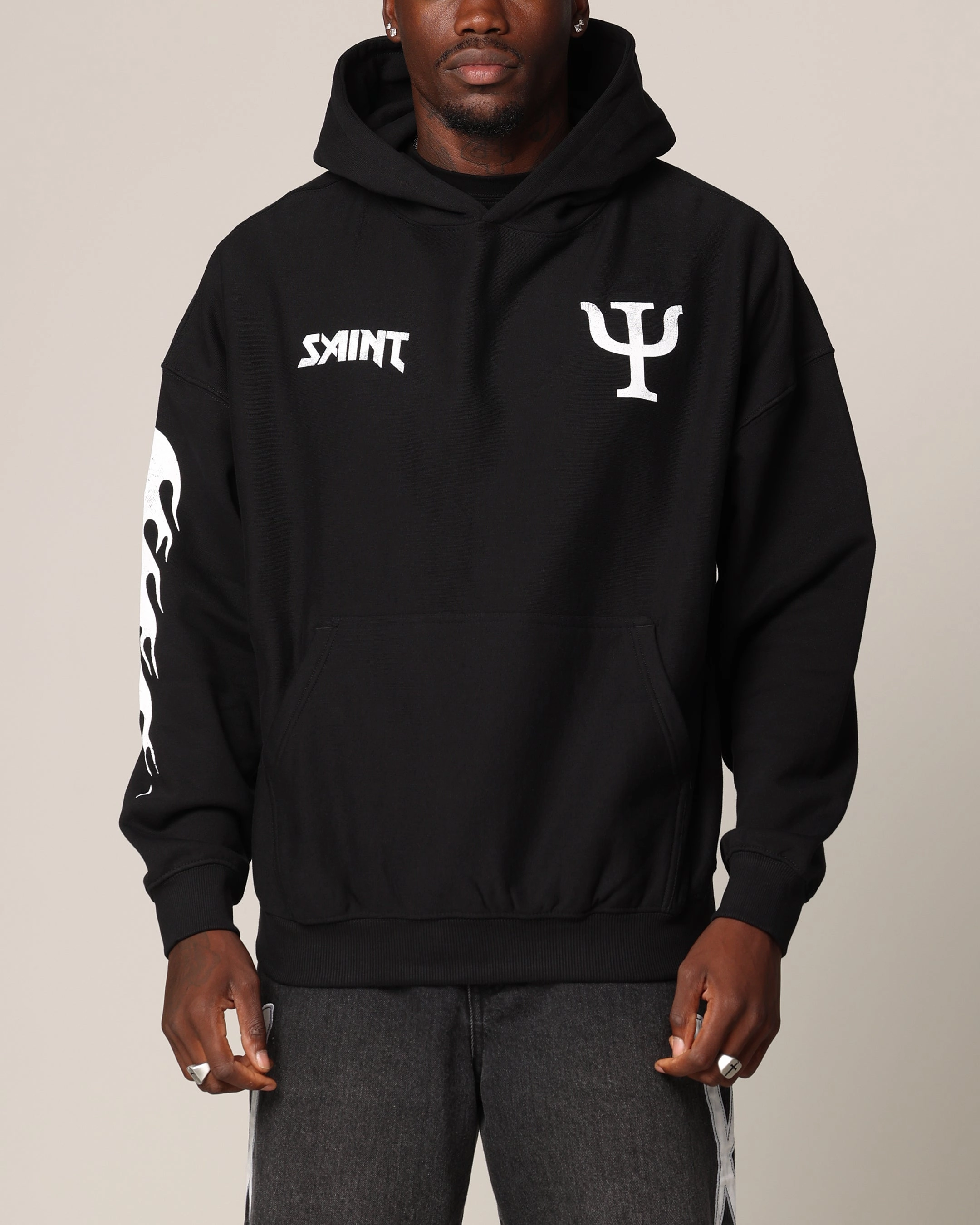 Saint Morta Olympia Hoodie Black Hint