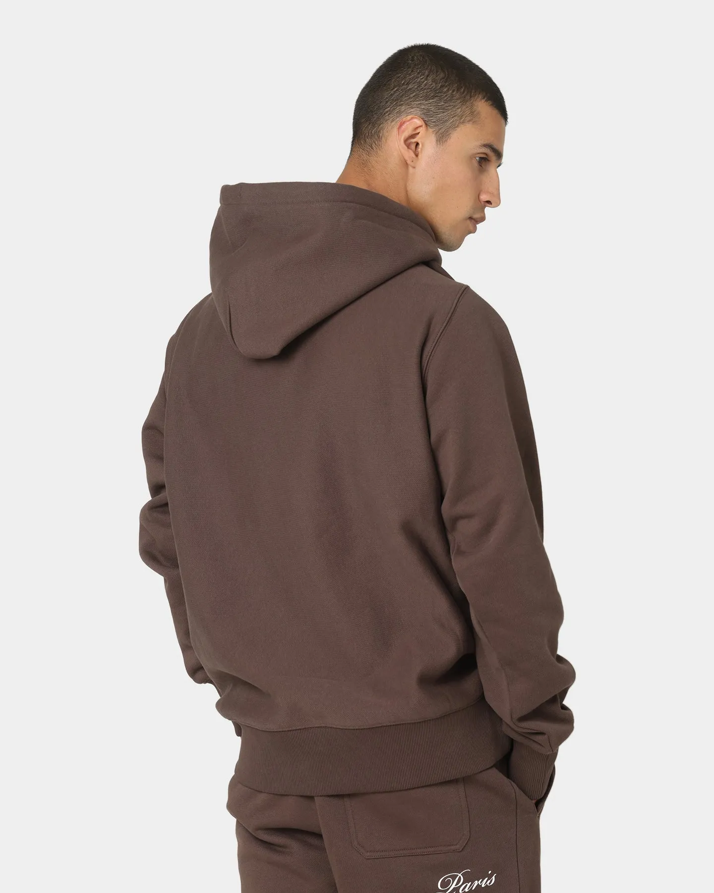 Carre Heavyweight CLS Hoodie Dark Brown Statement Piece