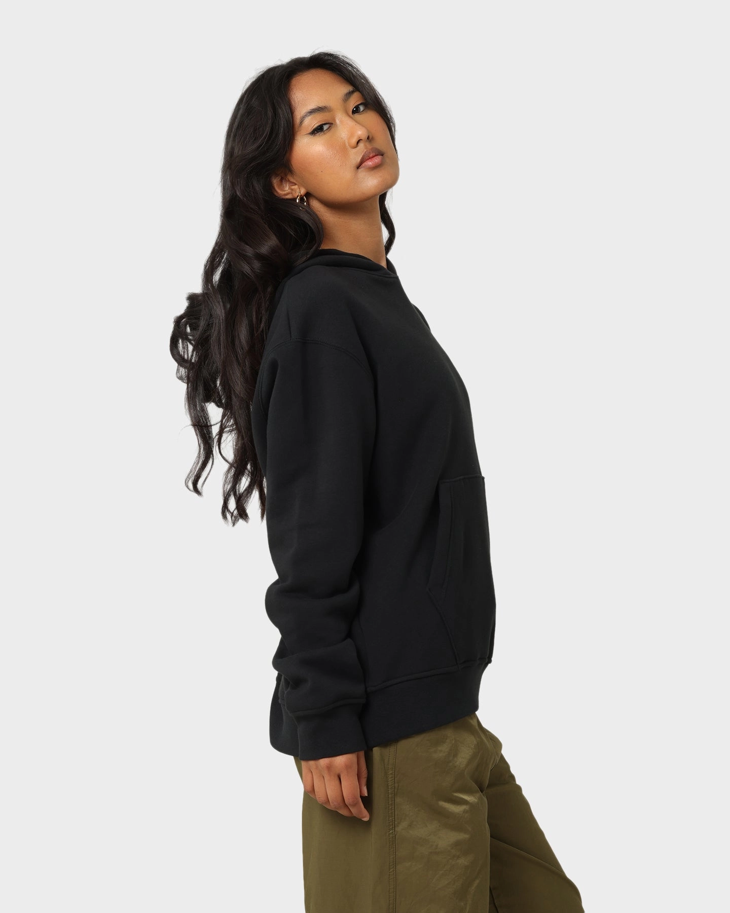 Jordan Essential Flight Graphic Fleece Hoodie Black/New Emerald movement