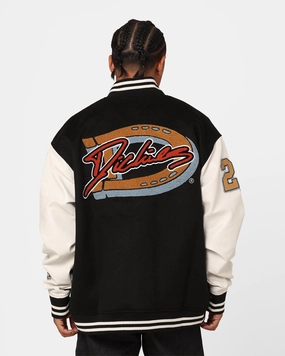 astronauts Dickies Letters Jacket Black