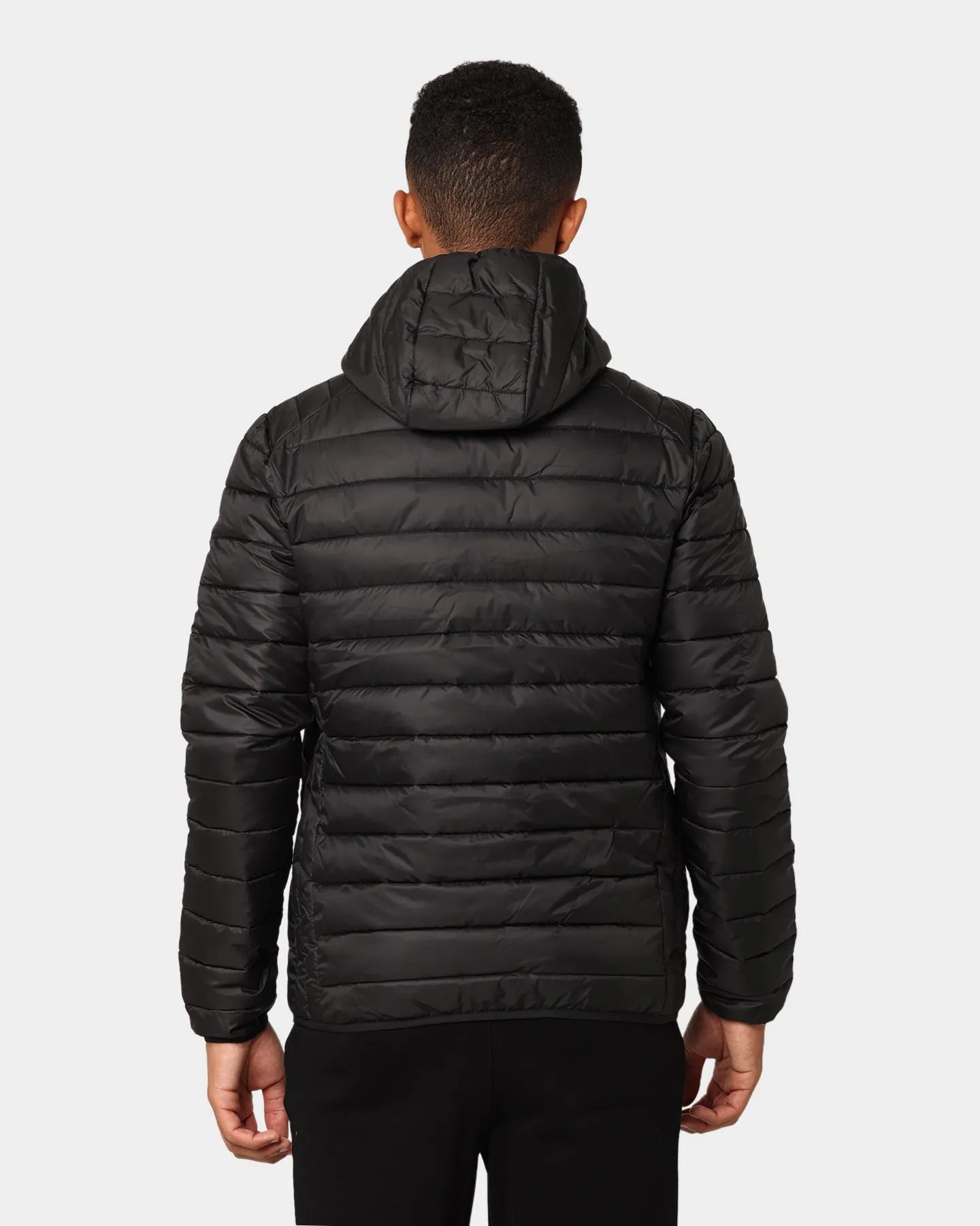 Multipurpose Utility Seamless Edging Ellesse Lombardy Padded Puffer Jacket Black