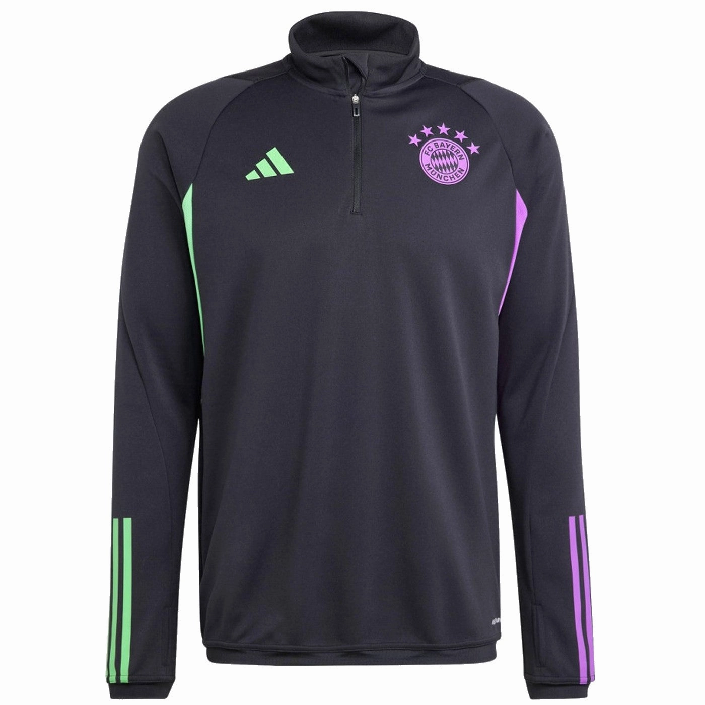 Bayern Munich black training technical sweat top 2023/24 - Adidas Traditional