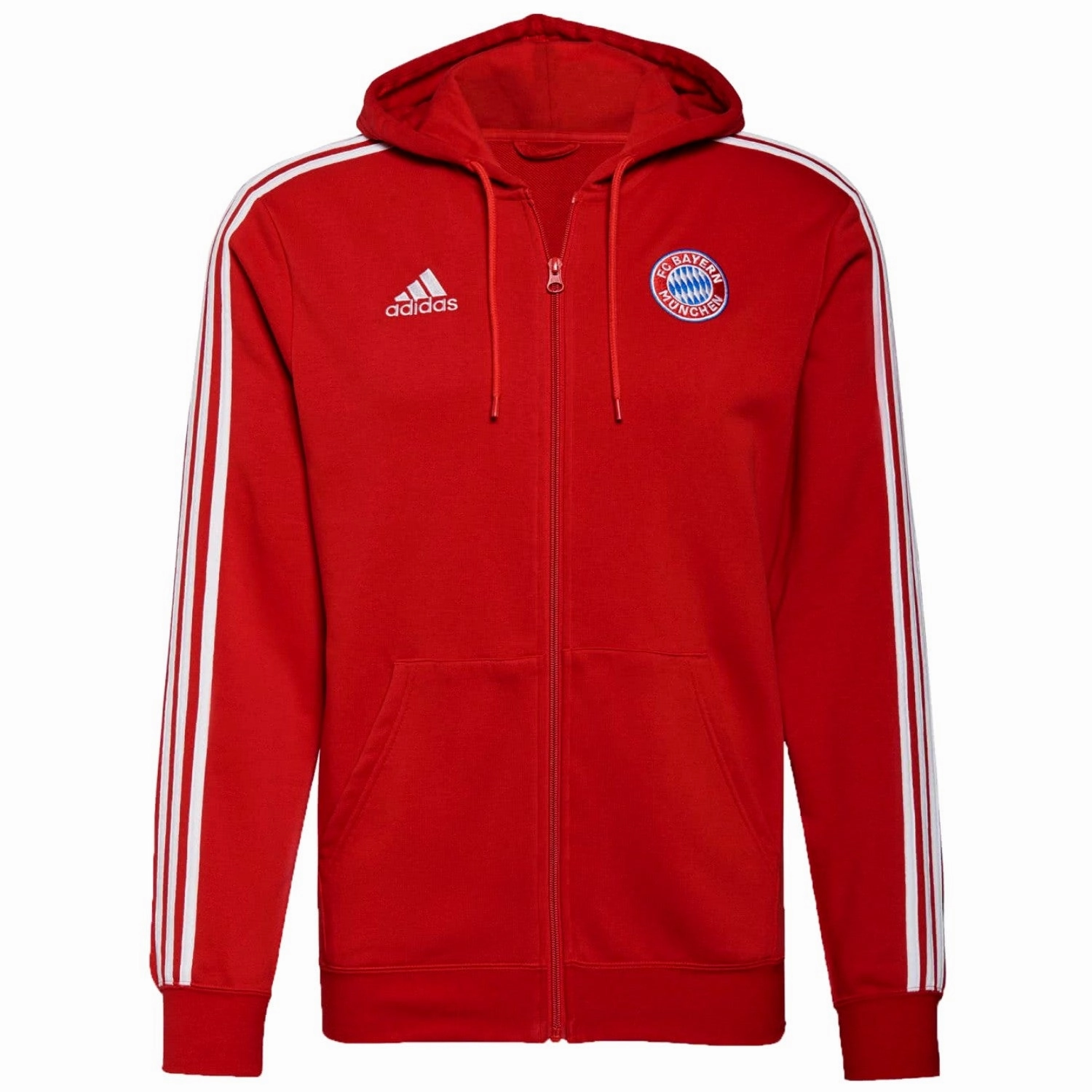 Bayern Munich Casual 3S hooded presentation tracksuit 2021/22 - Adidas clearance
