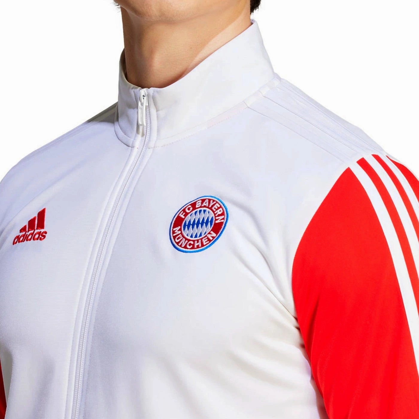 Bayern Munich Casual 3S presentation tracksuit 2023/24 - Adidas theater