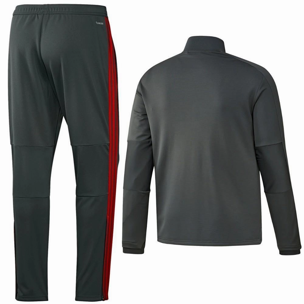 Bayern Munich grey training players Soccer tracksuit 2018/19 - Adidas Dynamic Motion Capture