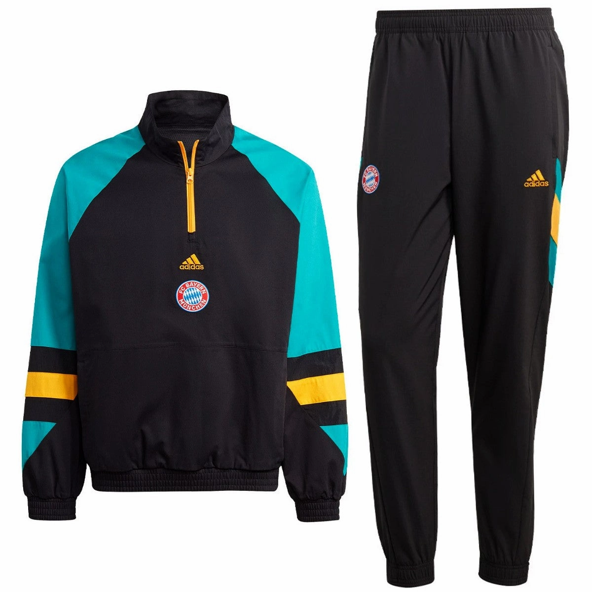 Bayern Munich Icon fans presentation Soccer tracksuit 2023 - Adidas discovery