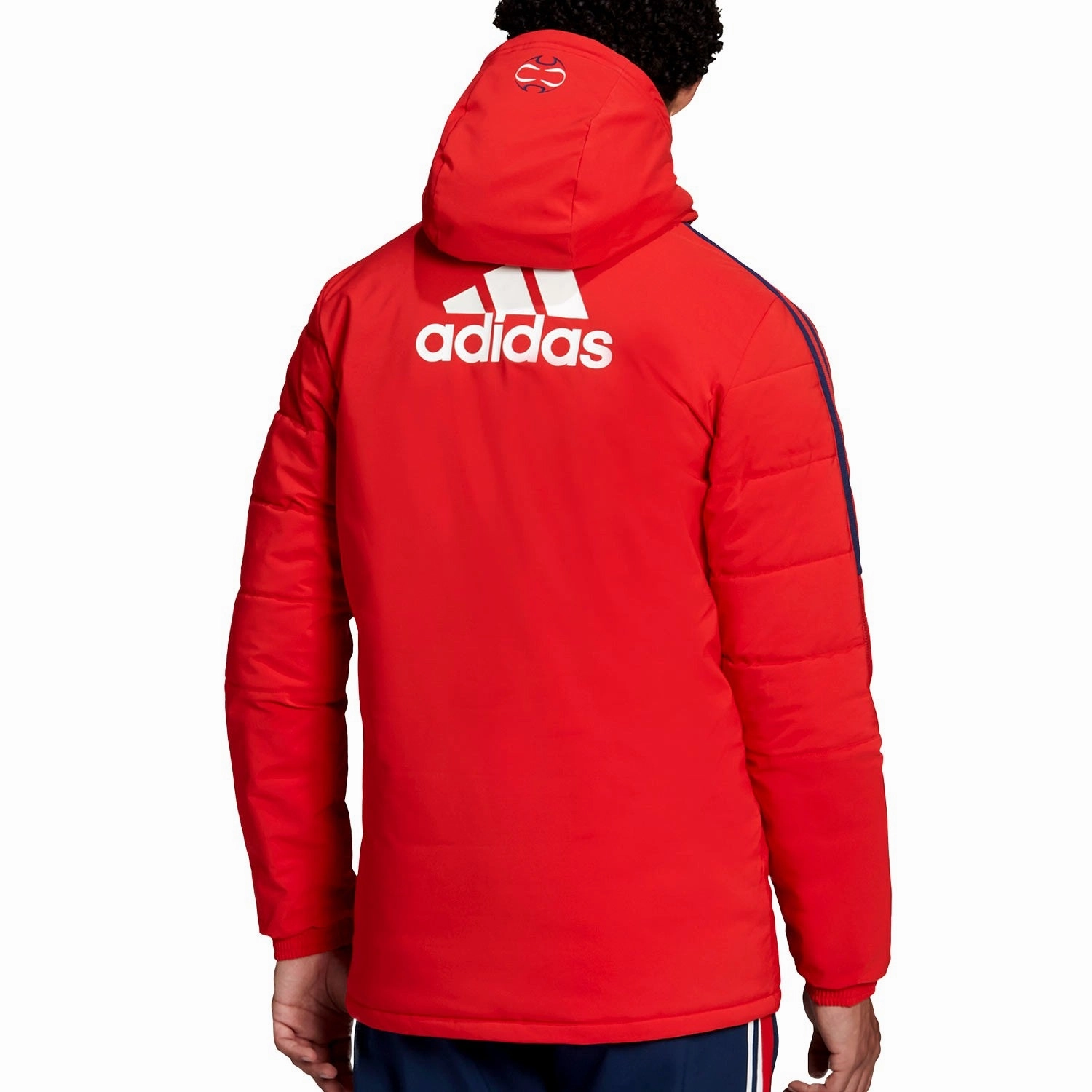 UltraLightPackability Bayern Munich soccer retro bench padded jacket 2022 - Adidas