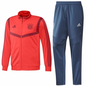 Bayern Munich training bench Soccer tracksuit 2019/20 - Adidas hiker