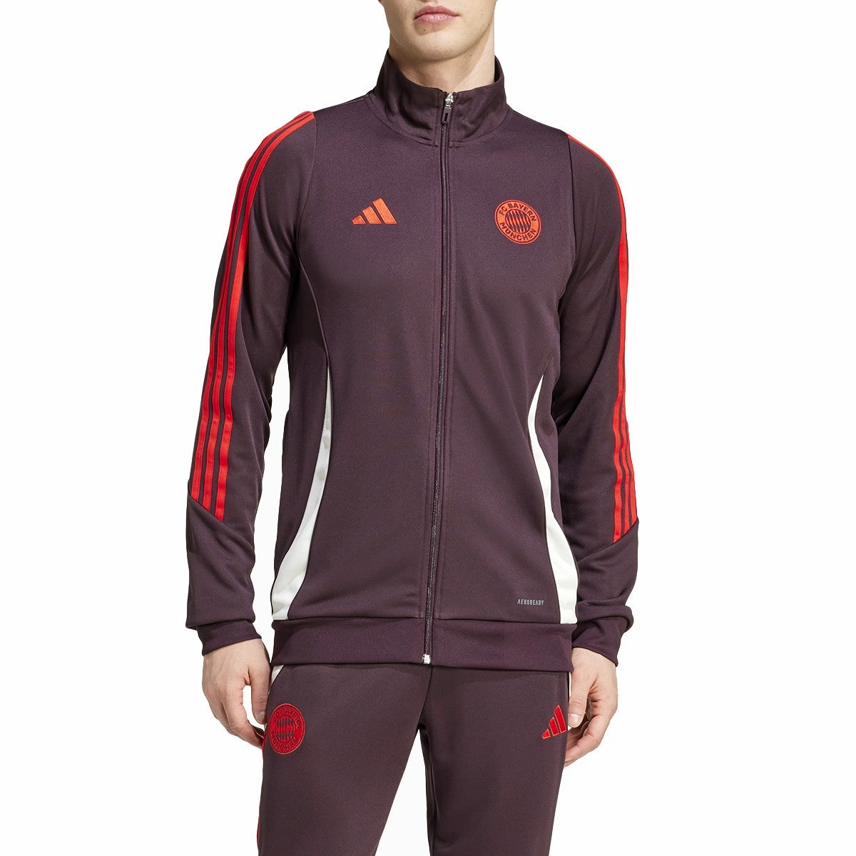 Cap Bayern Munich training bench Soccer tracksuit 2024/25 - Adidas
