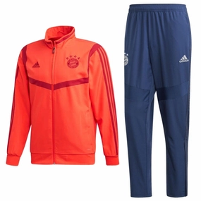 Mesh Bayern Munich training presentation Soccer tracksuit 2019/20 - Adidas