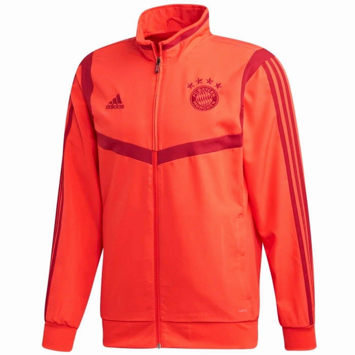 activity venue delivery Bayern Munich training presentation Soccer tracksuit 2019/20 - Adidas