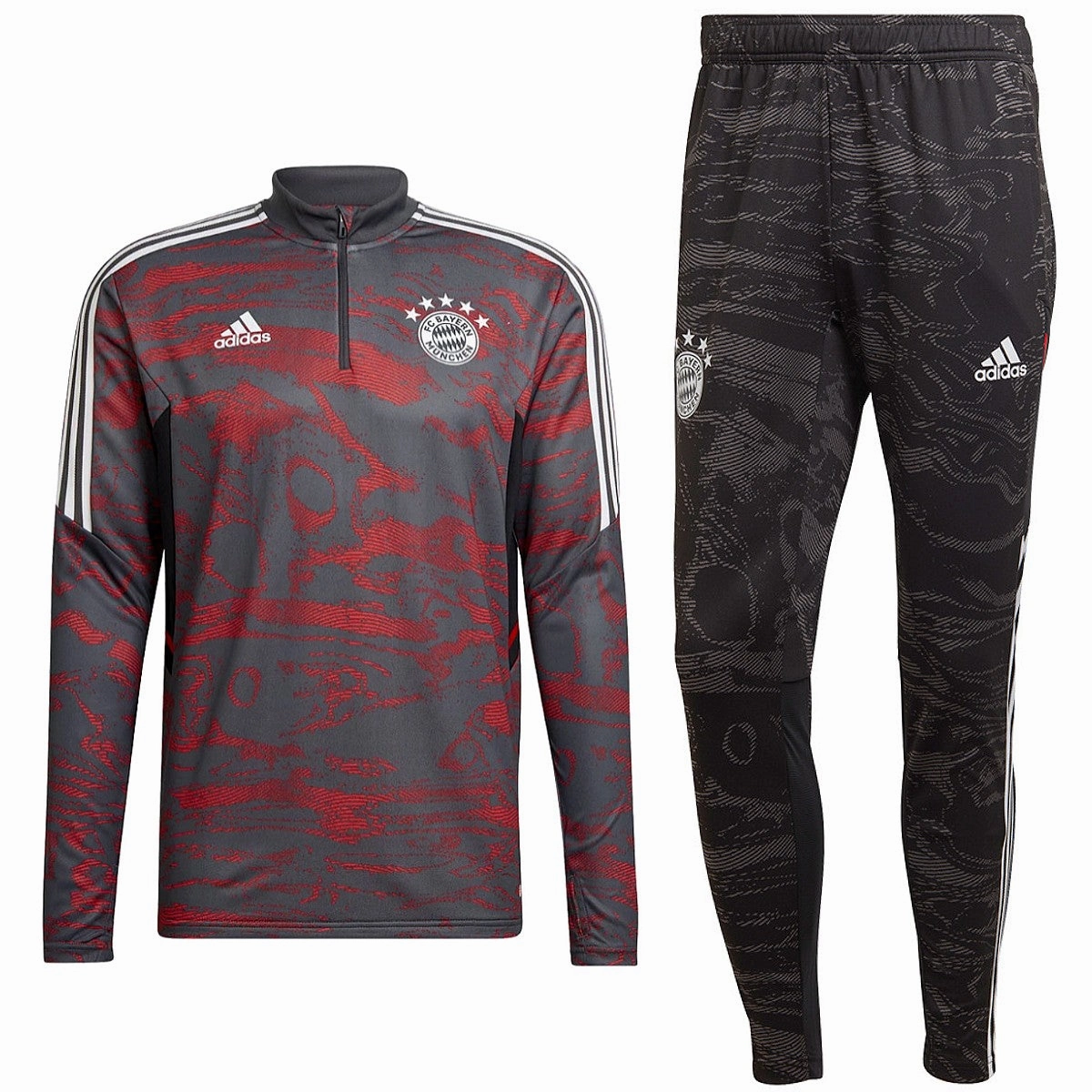 Bayern Munich UCL training technical tracksuit 2022/23 - Adidas Non-irritating RecycledPolyester