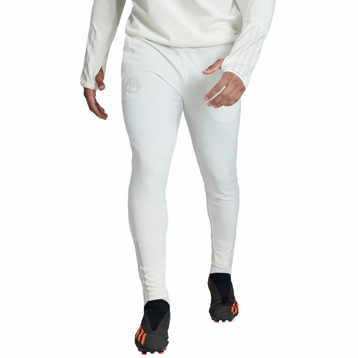 SoftTouchInnerLayer slim fit Bayern Munich white UCL training technical tracksuit 2023/24 - Adidas