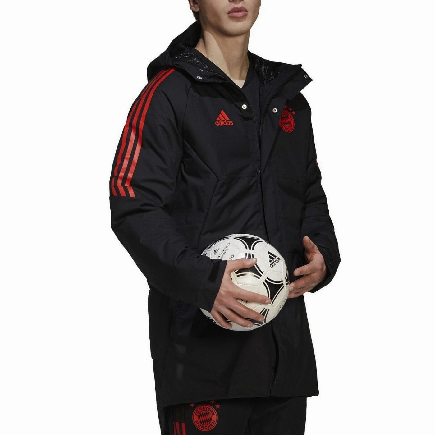 ceramic Bayern Munich winter training bench parka jacket 2022/23 - Adidas