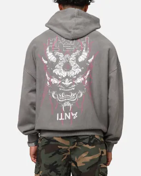 Smart Wear The Anti Order Agma Boxy Hoodie Washed Charcoal