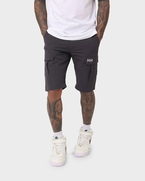 Helly Hansen HH QD Cargo Shorts 1 Ebony Stain Repellent Treatment