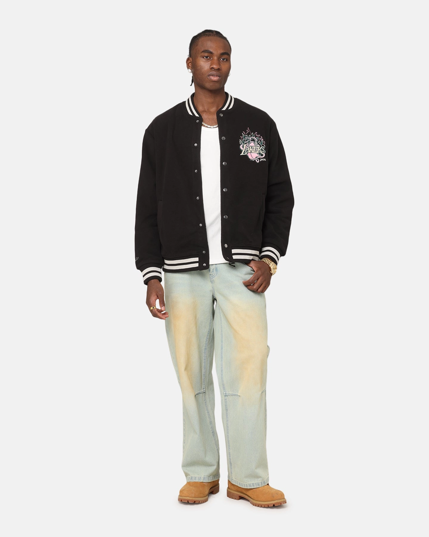 Mitchell & Ness Los Angeles Lakers Champions Jacket Black Win