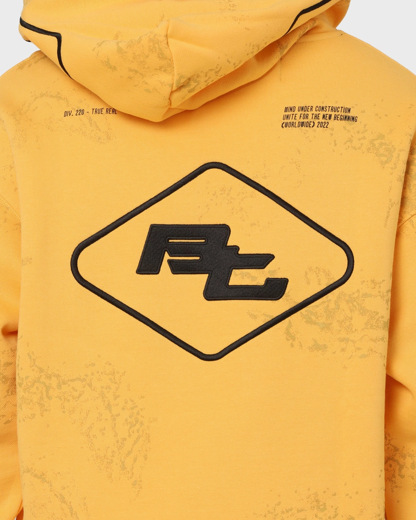 BEENTRILL Circuitry Hoodie Yellow Full length ski holiday