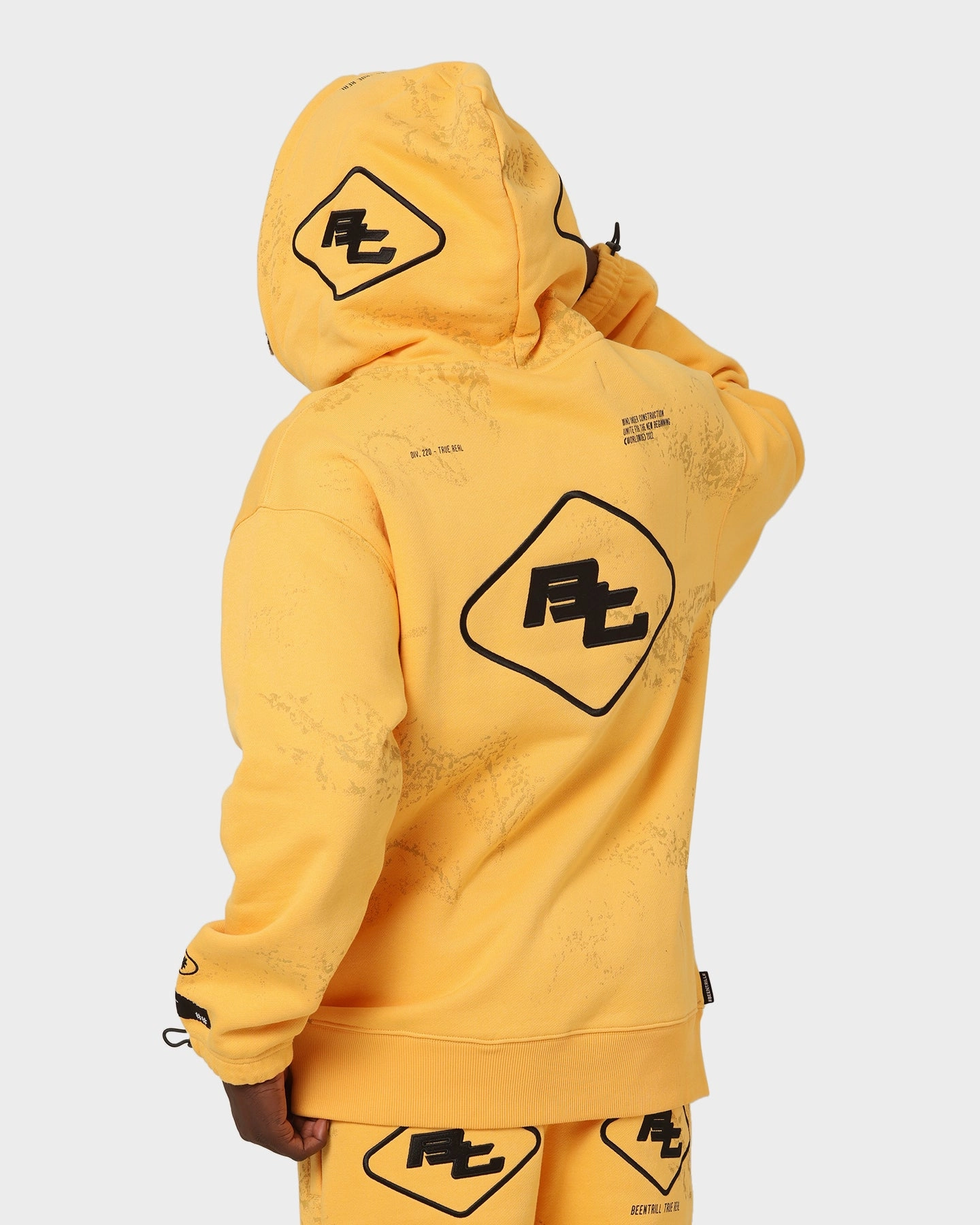 BEENTRILL Circuitry Hoodie Yellow doctors