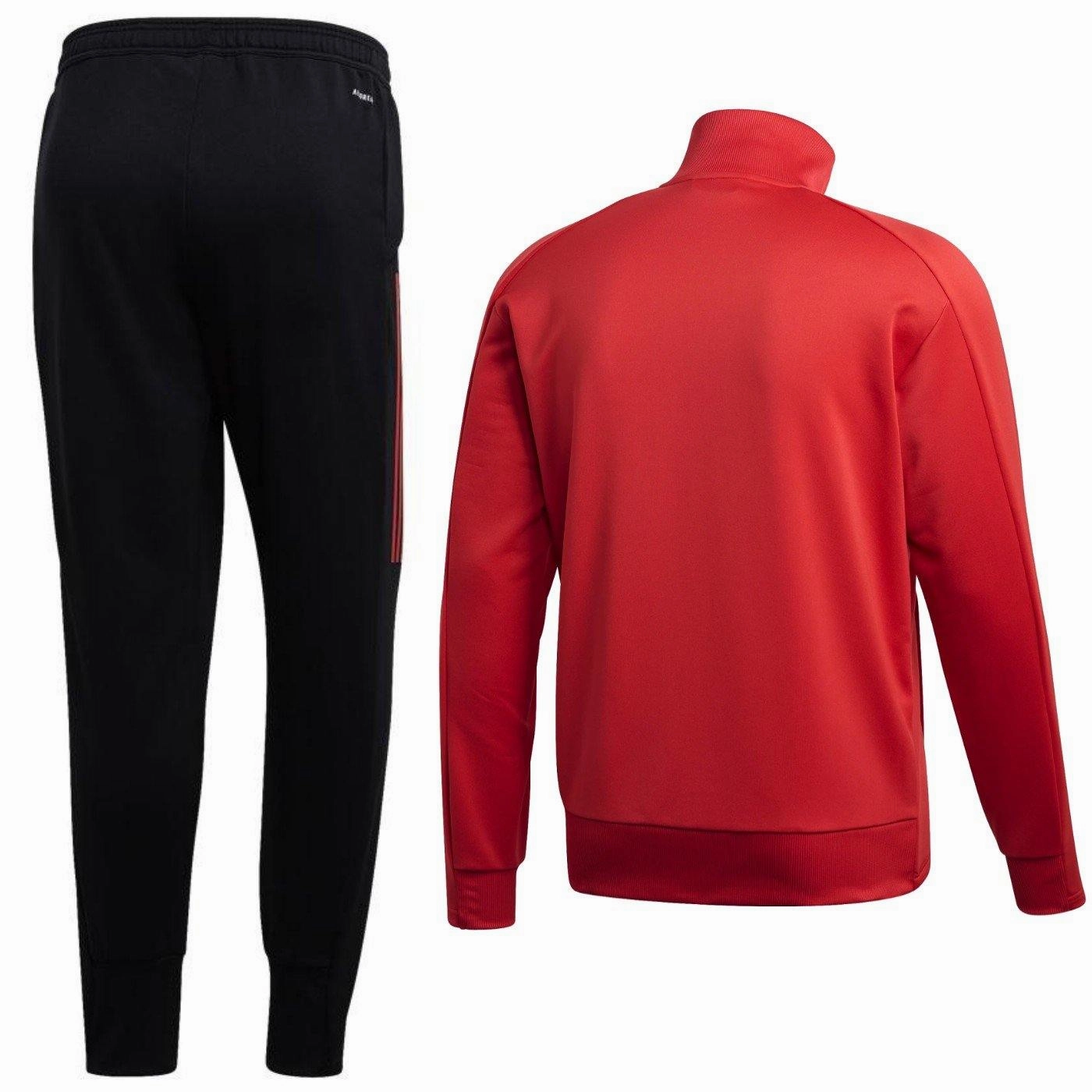 Belgium national Soccer team training bench tracksuit 2020/21 - Adidas Modular Layering System